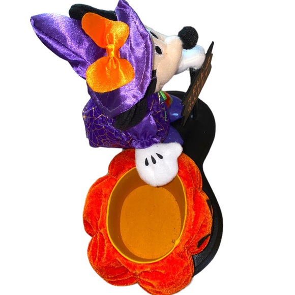 Disney Mickey & Minnie Mouse Plush Candy Dishes